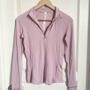 Lululemon Long Sleeve Shirt cherry pink size 4